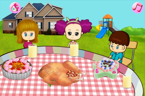 Cream Cake Maker:Cooking Games For Kids-Juice,Cookie,Pie,Cupcakes,Smoothie and Turkey & Candy Bakery Story,Free! screenshot 3