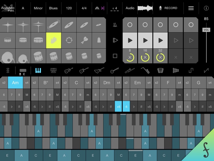 Firo - Music Maker, Instrument, Drums, Chords, Looper, and MIDI Controller