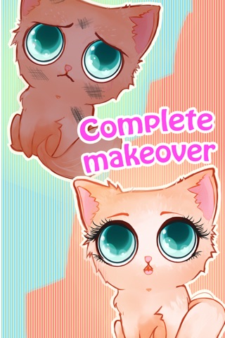 Cute: My Virtual Pet - Kitten Care, Bath, Cleanup & Makeover screenshot 3