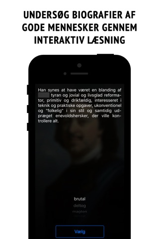 Peter I - interactive biography screenshot 2