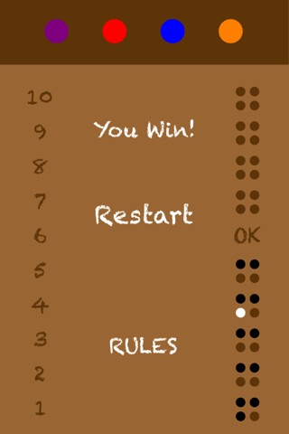 Mastermind - o melhor jogo de lógica para sempre! screenshot 3