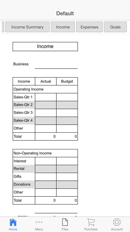 Business Budget Pro