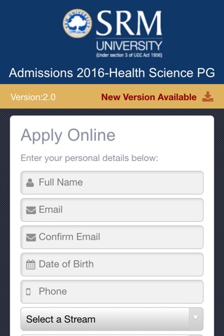 SRM Health Science PG 2016 screenshot 2