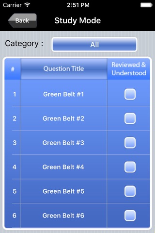Six Sigma Green Belt Exam Prep screenshot 2