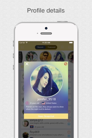 Snap Usernames - Username Finder for Snapchat Messenger screenshot 2