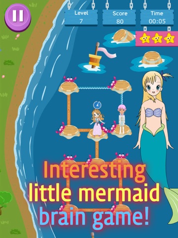 Exciting little mermaid’s IQ game with the little mermaid! screenshot 2