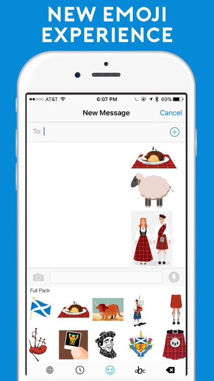 Scottish Emoji - Scotland Emojis & Stickers Keyboard For Texting Scots!