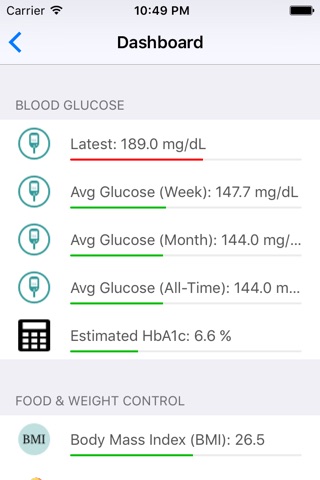 Diabetes Metrics screenshot 4