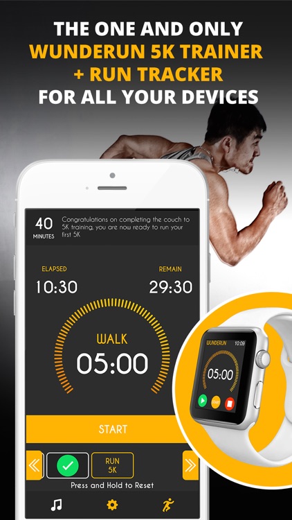 Wunderun - Couch to 5K Trainer, GPS Running, C25K, Run Tracker App ...