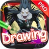 Drawing Desk Manga & Anime : Draw and Paint Death Note Coloring Books Edition Pro