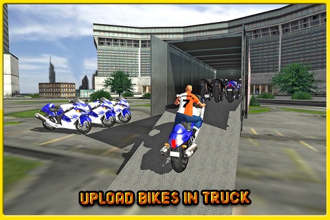Bike Transporter Big Trailer Truck Duty screenshot 3
