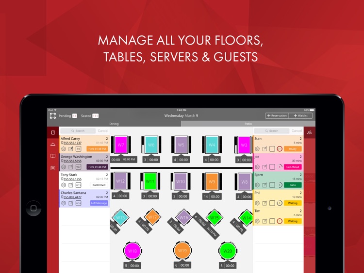 Rezku Tablet - Reservations For Restaurants