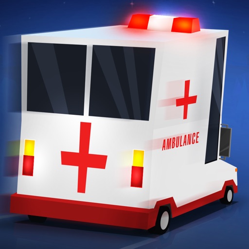 Ambulance 911 Night Angels Race iOS App