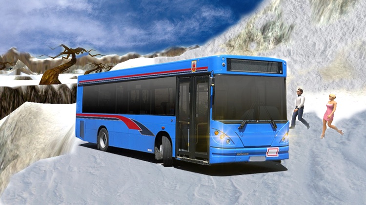 Offroad Snow Hill Bus Drive 3D -  Enjoy Tourist Driving Adventure 2016