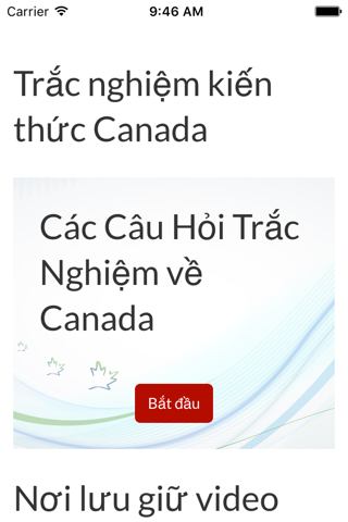 Languages Canada Vietnamese screenshot 3