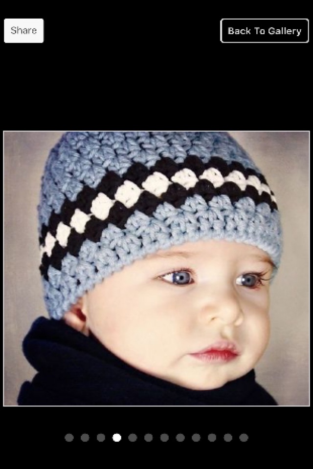 Crochet Baby Hat Patterns screenshot 3
