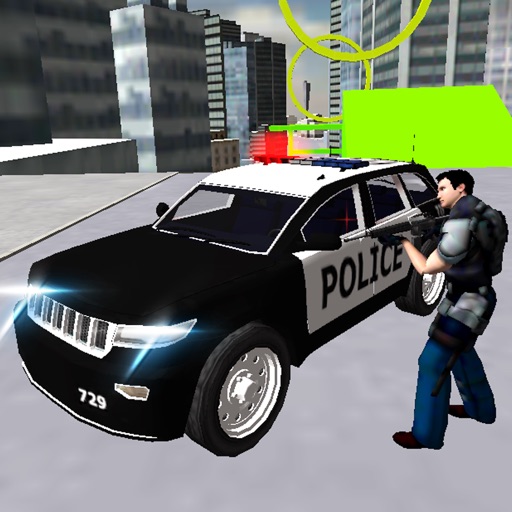 Police 4x4 Jeep Simulator 3D icon