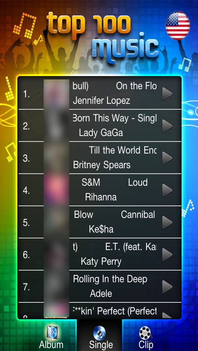 Top 100 Music - FREE Screenshot 2