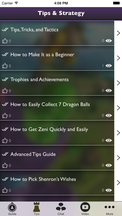 Guide for Dragon Ball: Xenoverse