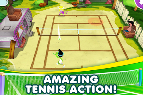 Nickelodeon All-Stars Tennis screenshot 2