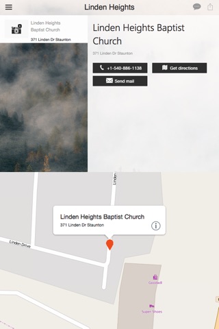 Linden Heights Baptist Church screenshot 2