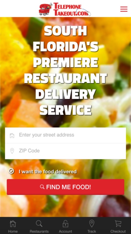 Telephone Takeout Restaurant Delivery Service