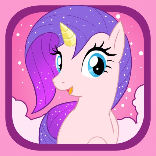 Little Magic Fairy Unicorn Jump Pro Icon