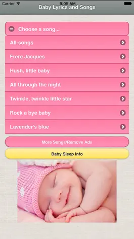 Game screenshot Baby Lyrics & Songs-Lite apk