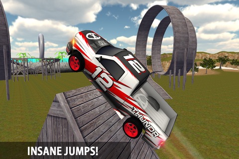 Off-Road Car Stunt Driving 3D: Rally Racing Auto Mania screenshot 2