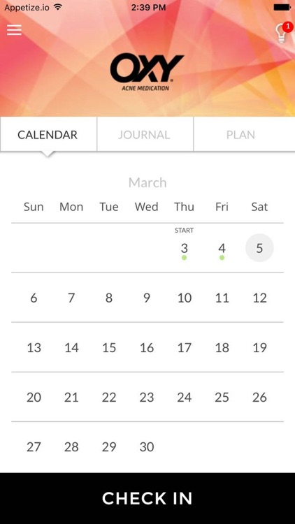 OXY 28 Day Challenge for acne free skin