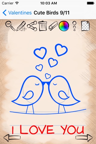 Let's Draw Valentines screenshot 4