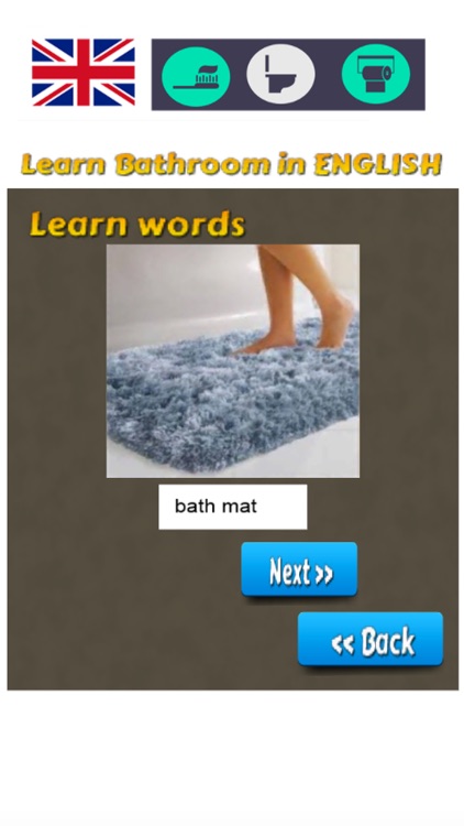 Learn Bathroom Words in English Language