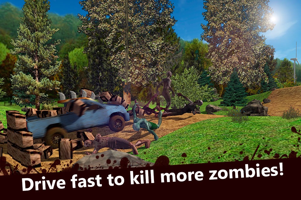 Zombie Derby Racing 3D screenshot 2