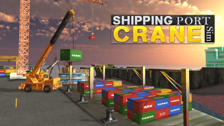 Shipping Port Crane 3D – Cargo Transporter Cruise Ship Simulation Game