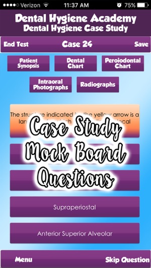 Dental Hygiene Academy - Case Studies for Board Review Free(圖2)-速報App
