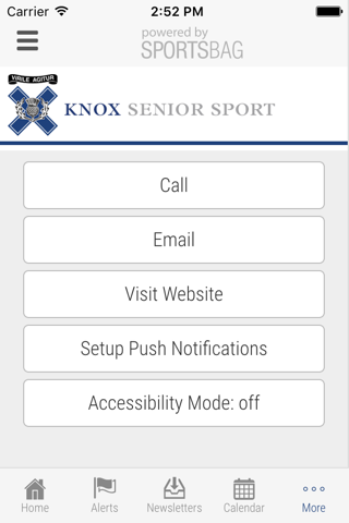 Knox Senior Sport screenshot 4