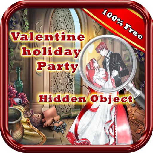 Valentine Holiday Party Hidden Object icon