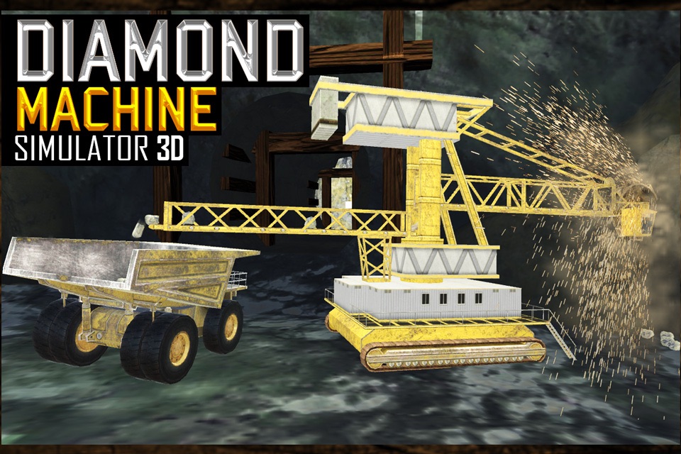 Diamond Mine excavator 3D : Construction Quarry Haul Truck Driver screenshot 4