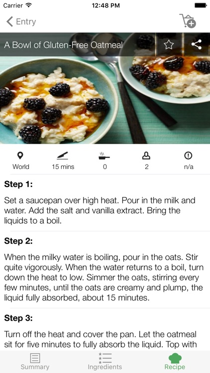 Gluten Free Recipes - Organised Recipes by Entry, Main Course and Deserts screenshot-3