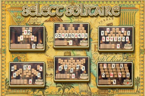 Egypt Solitaire screenshot 2