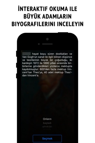 Van Gogh - interactive biography screenshot 2