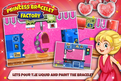 Princess Bracelet Maker – Make, design & decorate the jewelry in this girls game screenshot 3