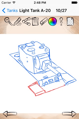 Drawing Tutorials Armored Tanks screenshot 3
