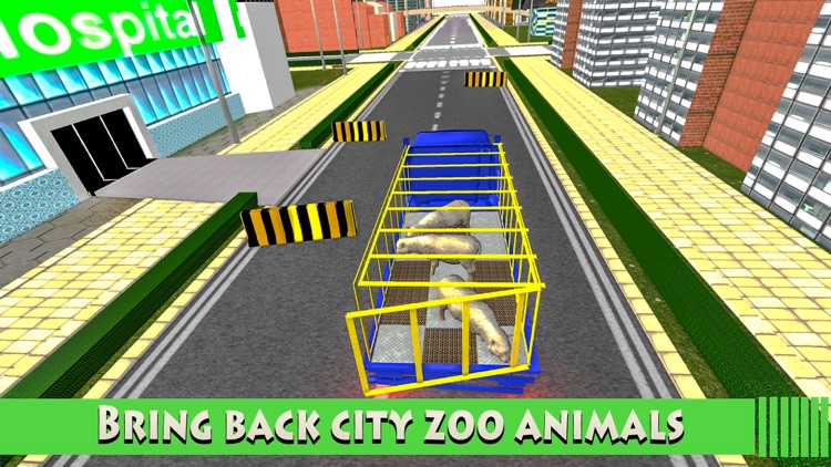 City Zoo Transport Truck 2016: Grand Truck Animal Transporter Driving And Parking Simulator