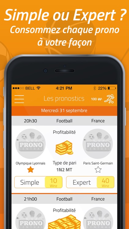 Prono Central, service Pro