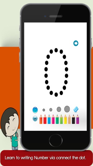 Connect The Dots Learn Numbers - writing for kids(圖2)-速報App