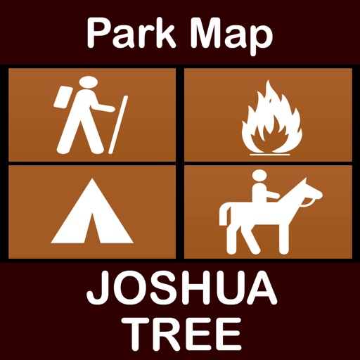 Joshua Tree National Park : GPS Hiking Offline Map Navigator icon