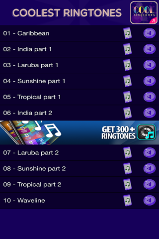 Coolest Ringtones and Popular Melodies & Tones screenshot 2