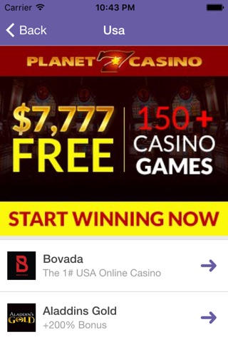 Gamblers - Real Money Online Casino screenshot 3