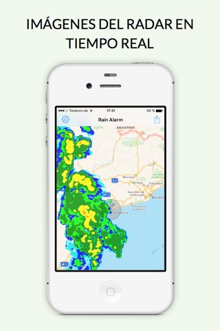 Rain Alarm Live Weather Radar screenshot 2